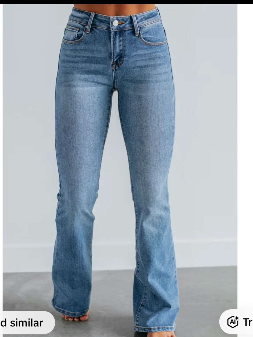 Wild Oak Boutique Dorian Risen Jeans - Medium Wash